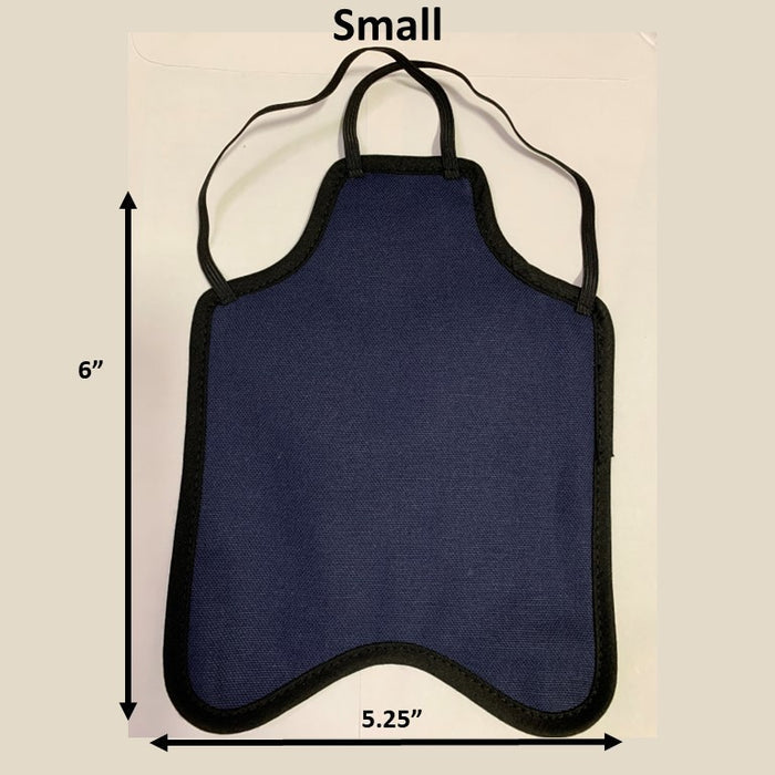 Navy / Small (Bantams) / Double Strap (crosses under neck)