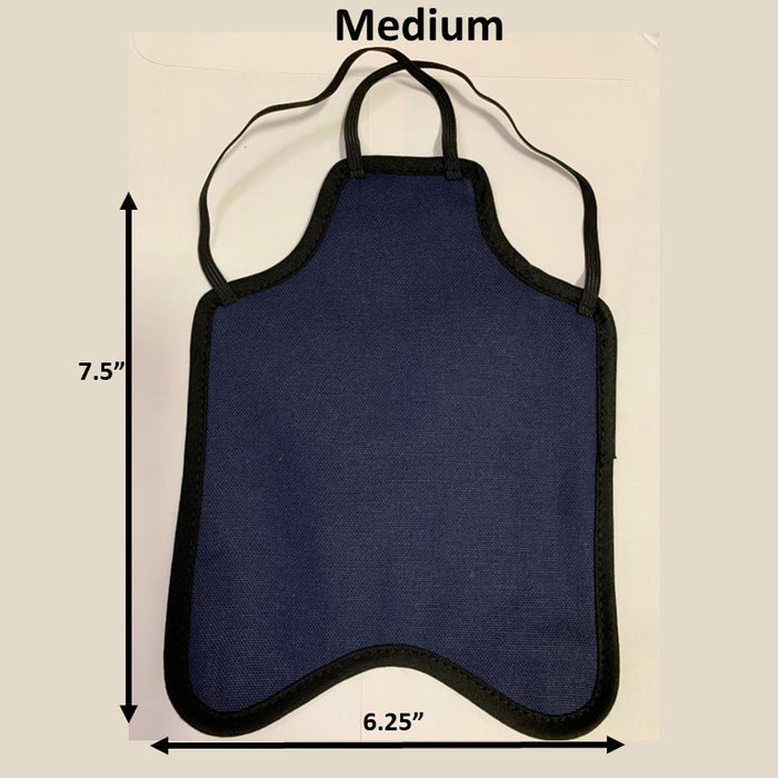 Navy / Medium (Bantams) / Double Strap (crosses under neck)
