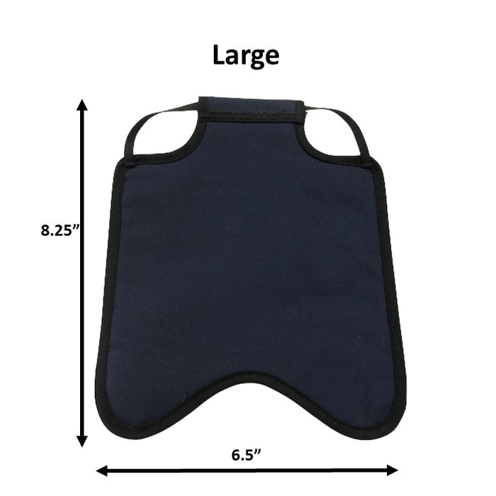 Navy / Large (Most Standard Chickens) / Single Strap (back pack style)
