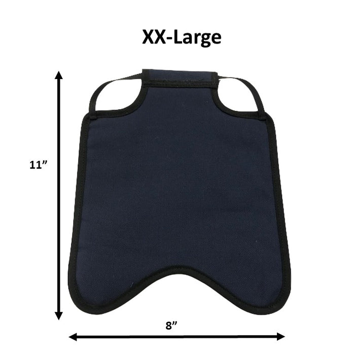 Navy / XXL (Extra Large Chickens/Small Turkeys) / Single Strap (back pack style)