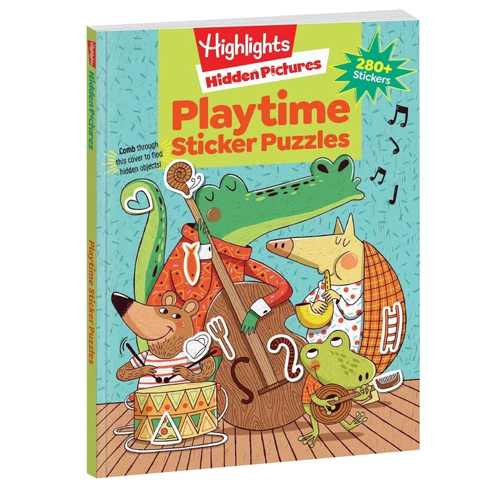 Hidden Pictures Playtime Sticker Puzzles
