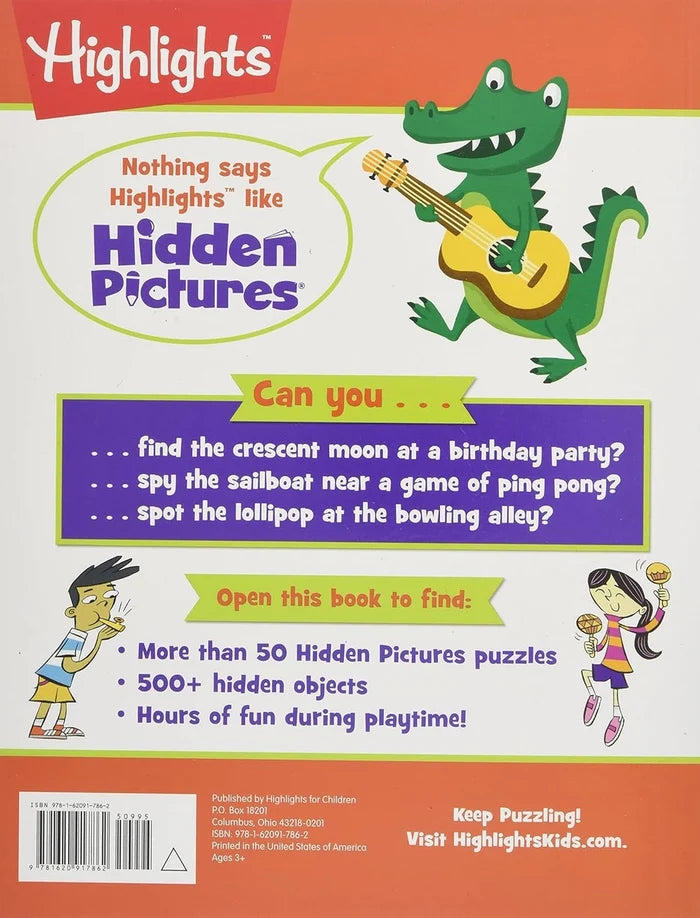 Hidden Pictures Playtime Sticker Puzzles