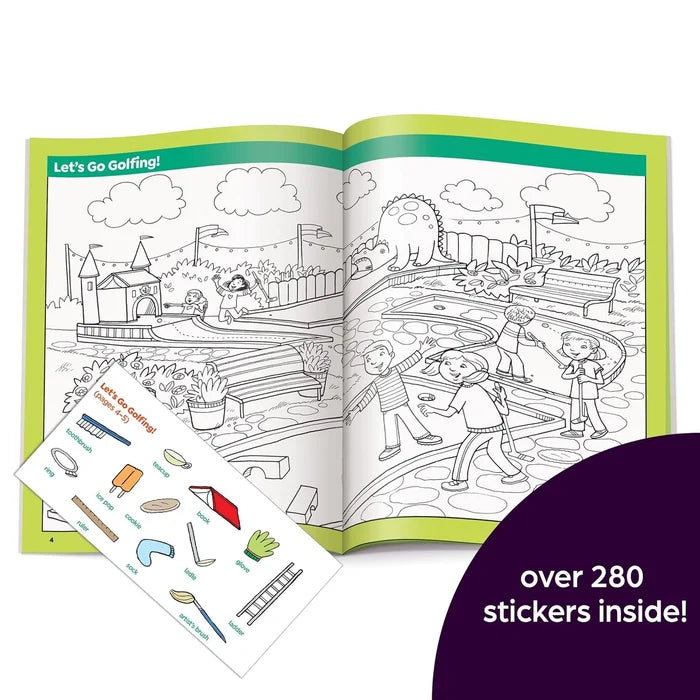 Hidden Pictures Playtime Sticker Puzzles