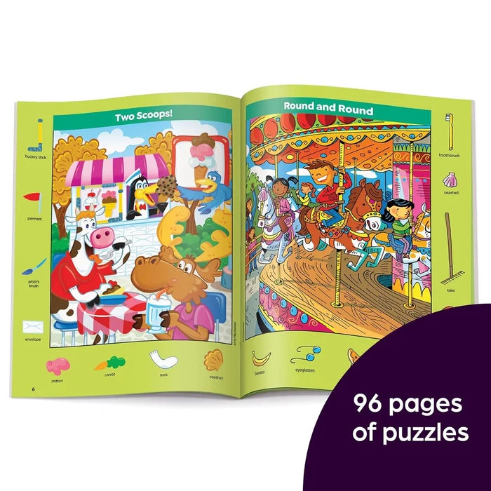Hidden Pictures Playtime Sticker Puzzles