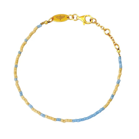 HIGH TIMES BRACELET in Blue by Gold Sister