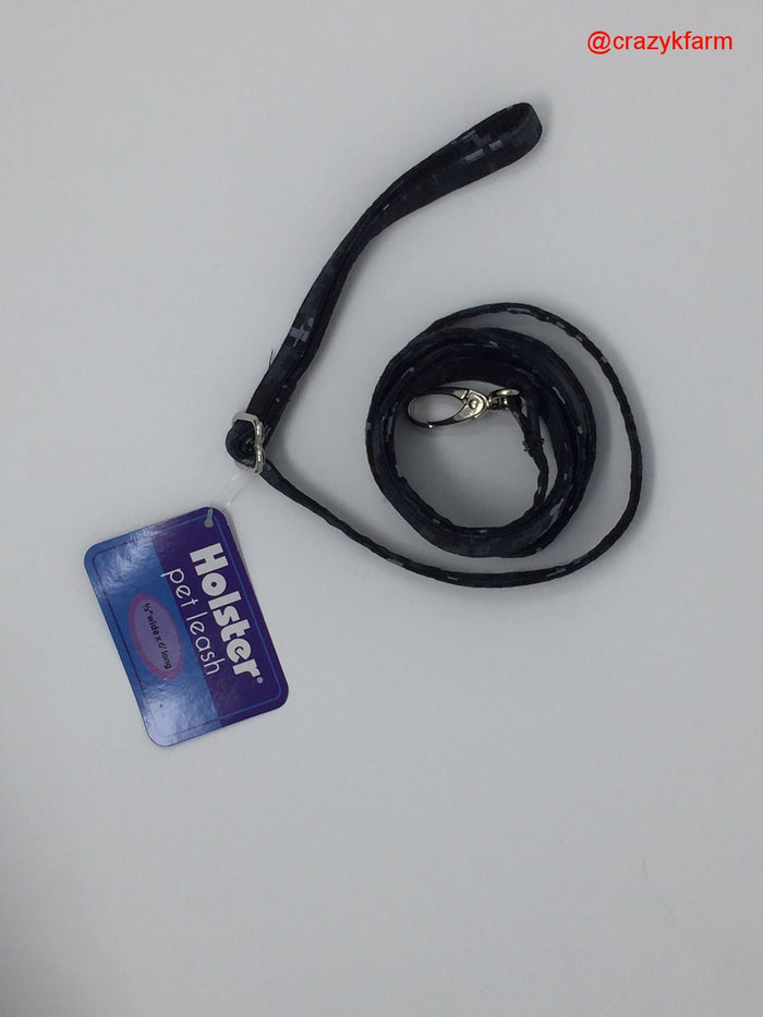 Holster Leash (Made in USA) Navy Blue Camo