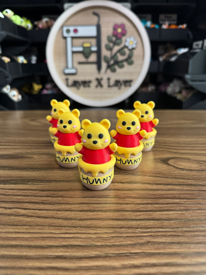 Honey Bear Fidget Clicker