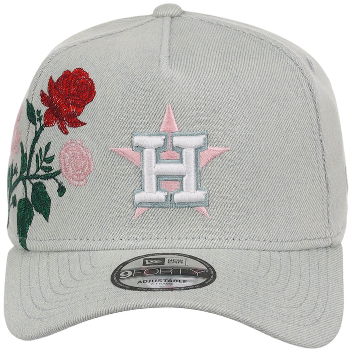 Houston Astros MLB Denim Flower New Era 9FORTY