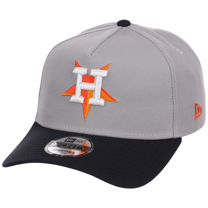 Houston Astros MLB Flipmode 2.0 New Era 9FORTY A-Frame (Gray/Navy/Gray)