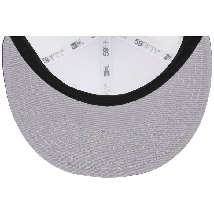 Houston Astros Side A: Track One New Era 59FIFTY (White/Purple)