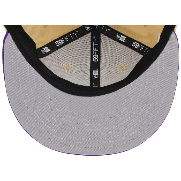 Houston Texans Side A: Track One New Era 59FIFTY (Gold/Purple)