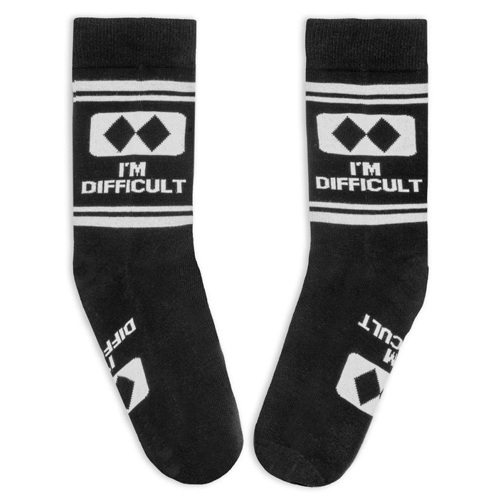 I'm Difficult Black Diamond Ski Socks