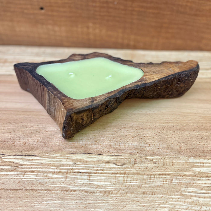 Maz Elevated 2 Wick Live Edge Candle
