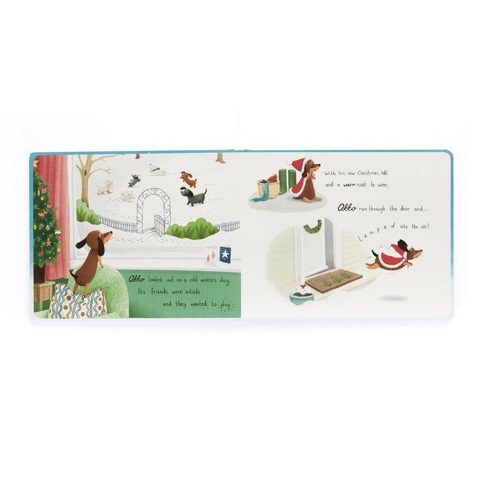 Jellycat 'Otto's Snowy Christmas' Book