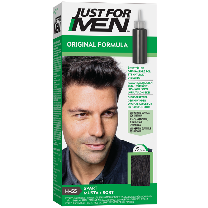 Just For Men Original Formula hårfarge Sort
