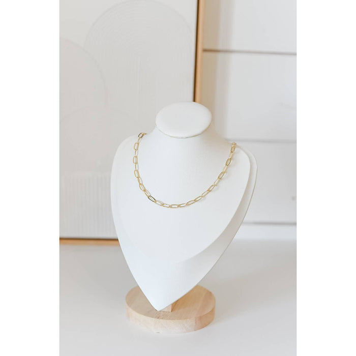Karleigh Paperclip Necklace