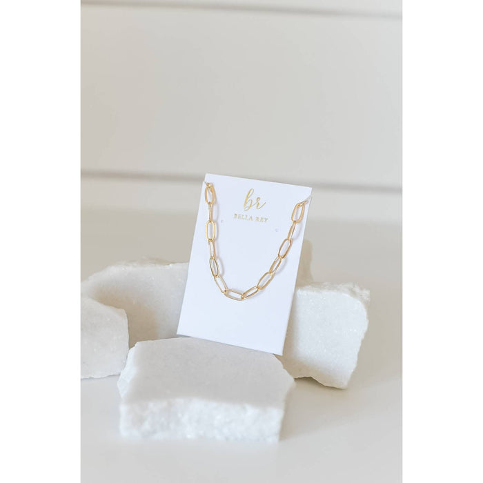 Karleigh Paperclip Necklace