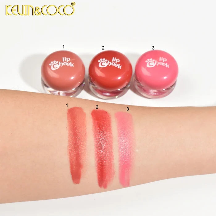 Kevin & Coco – Pudding Lip & Cheek Balm Display Set