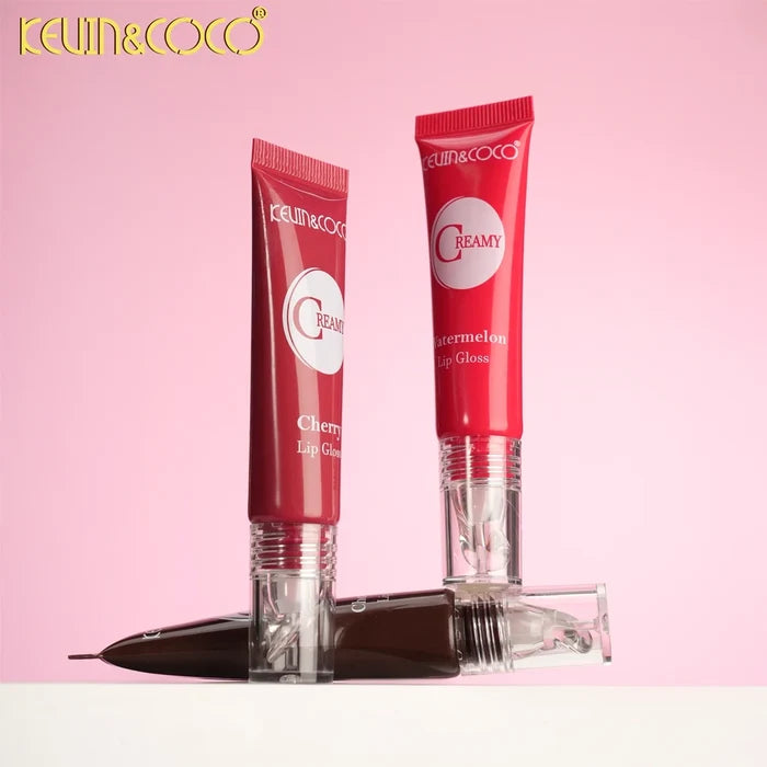 Kevin&Coco - Satin Kiss Creamy Lip Gloss | 24-Piece Set