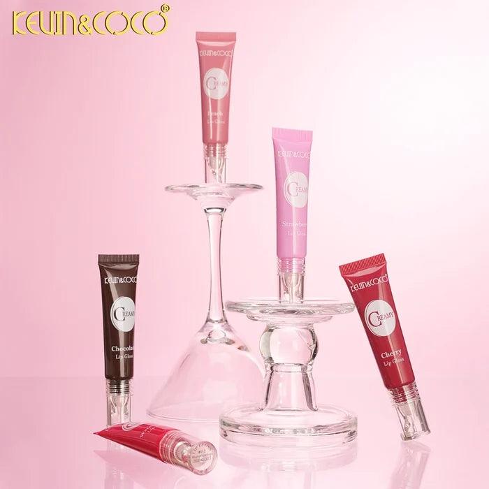 Kevin&Coco - Satin Kiss Creamy Lip Gloss | 24-Piece Set