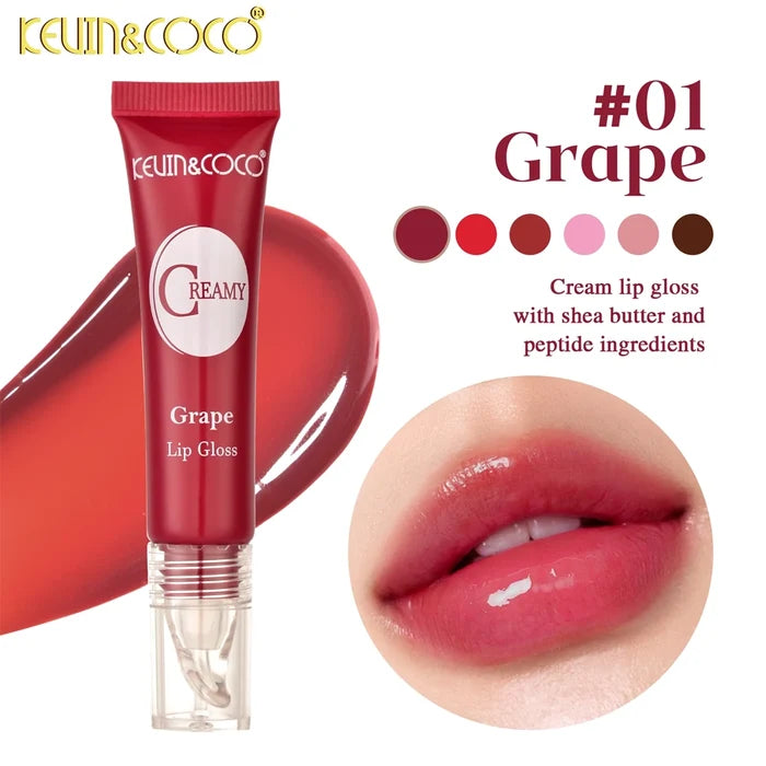 Kevin&Coco - Satin Kiss Creamy Lip Gloss | 24-Piece Set