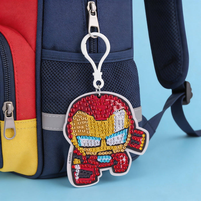 Keychain - Invincible Iron Man™ - Diamond Art Club DIY Kit