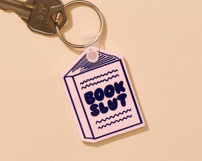 Keychain & Bag Charm-Book Slut