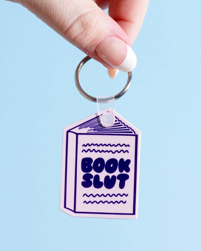 Keychain & Bag Charm-Book Slut