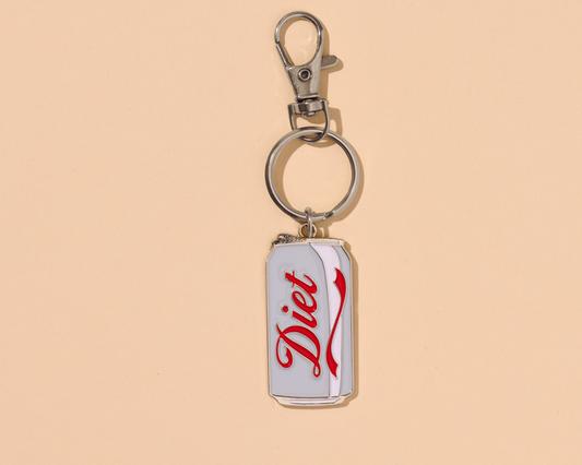 Keychain & Bag Charm-Diet Soda Enamel