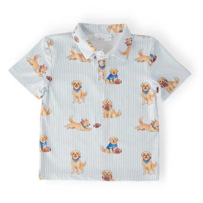 Kids Quarter Bark Polo Shirt
