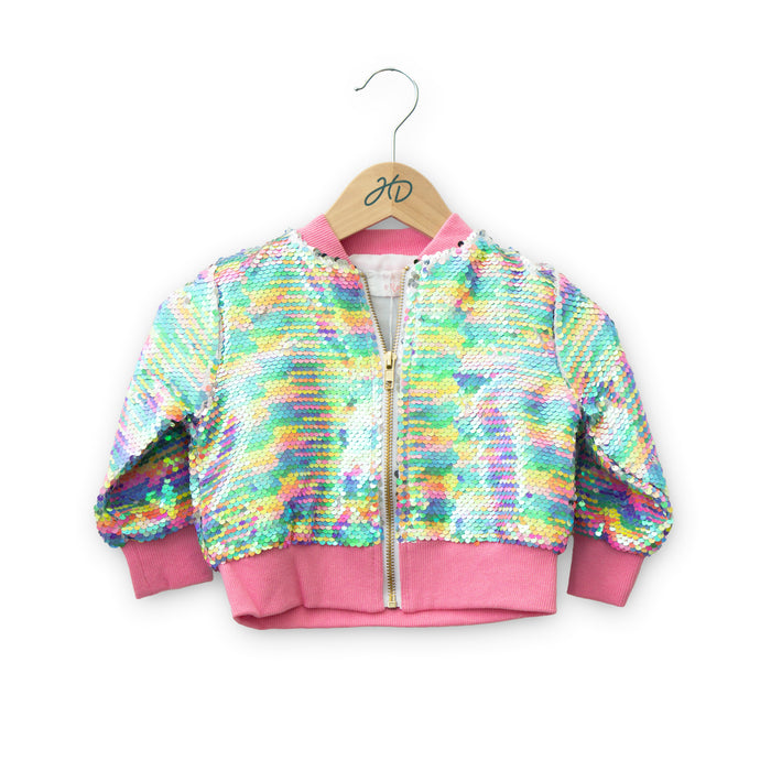 Kids Sprinkles Flip Sequin Jacket
