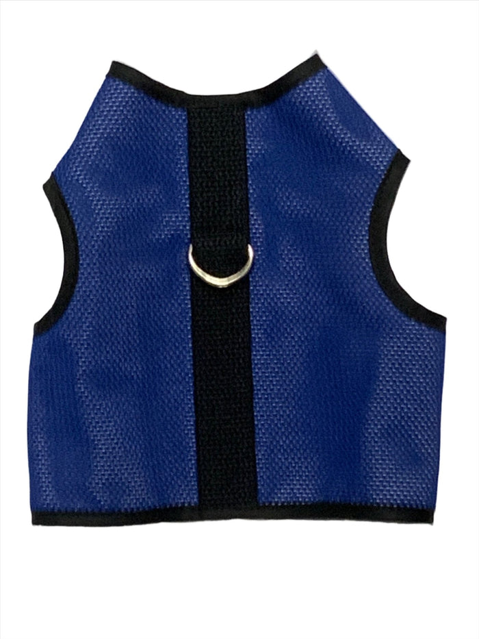 Kitty Holster Cat Harness (Made in the USA Koolnit Mesh) Royal Blue
