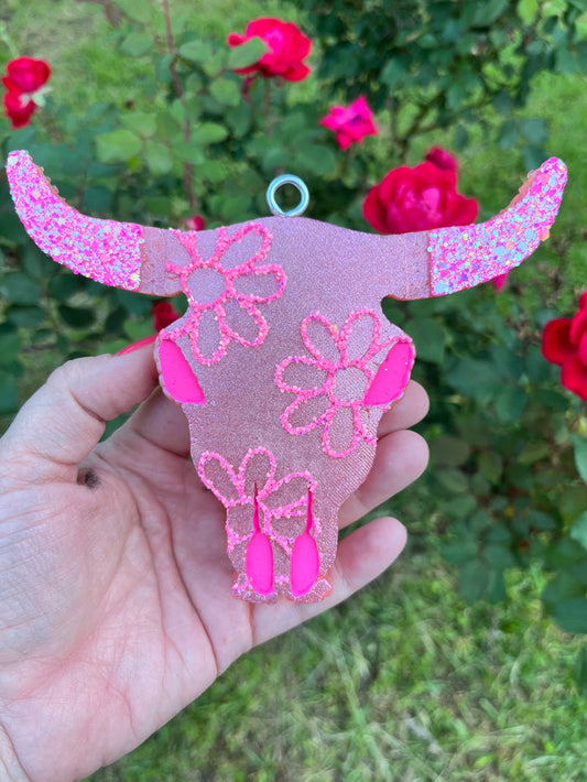 Large Daisies Aztec Bull Freshie