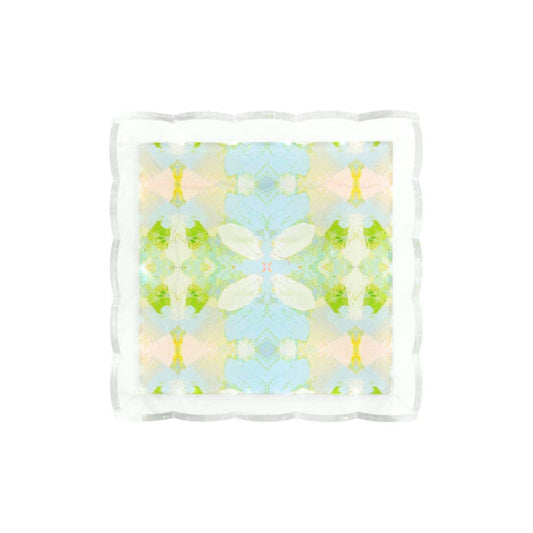 Laura Park Designs Small Elephant Falls Scalloped Tray