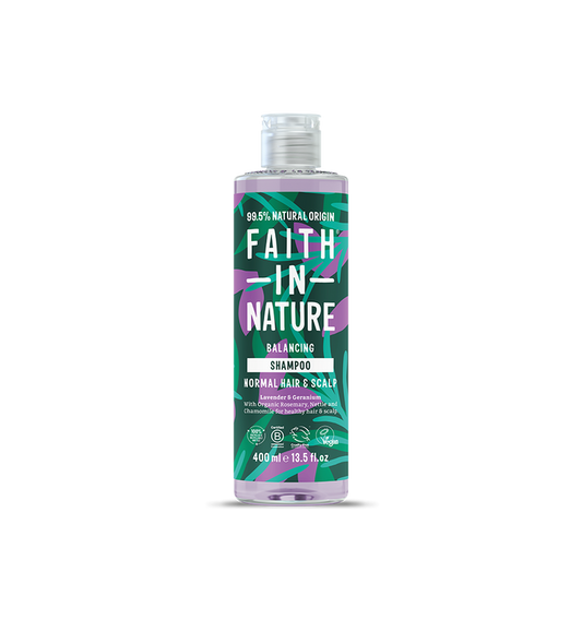 Faith In Nature Natural Lavender & Geranium Shampoo For Normal Hair & Scalp