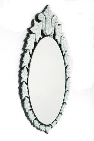 Leaf Design Venetian Wall Mirror