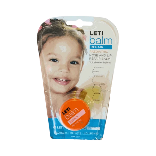 Letibalm Tub paediatric nose and lip repair balm 10ml jar