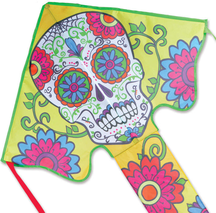 Large Easy Flyer Kite - Sugar Skull Day of the Dead