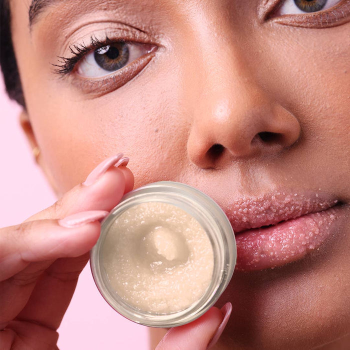 Lip Care Set + Lip Scrubber-Coconut Vanilla