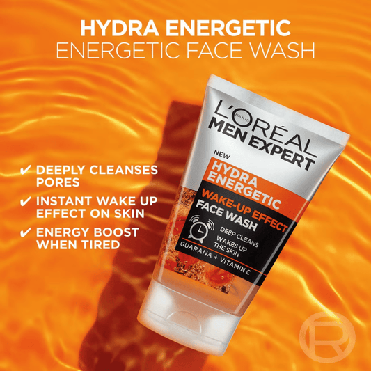 L'Oréal Men Expert Hydra Energetic Anti-Fatigue Face Wash 100ml