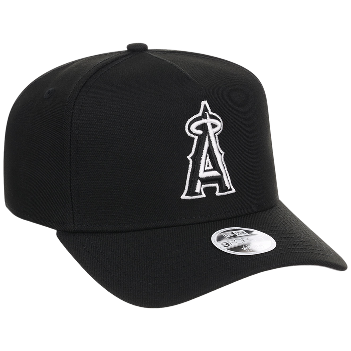Los Angeles Angels Women's New Era 9FORTY Black A-Frame