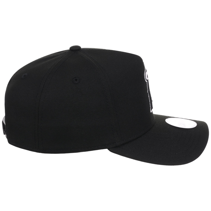 Los Angeles Angels Women's New Era 9FORTY Black A-Frame