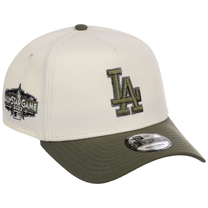 Los Angeles Dodgers MLB Chrome Olive New Era 9FORTY