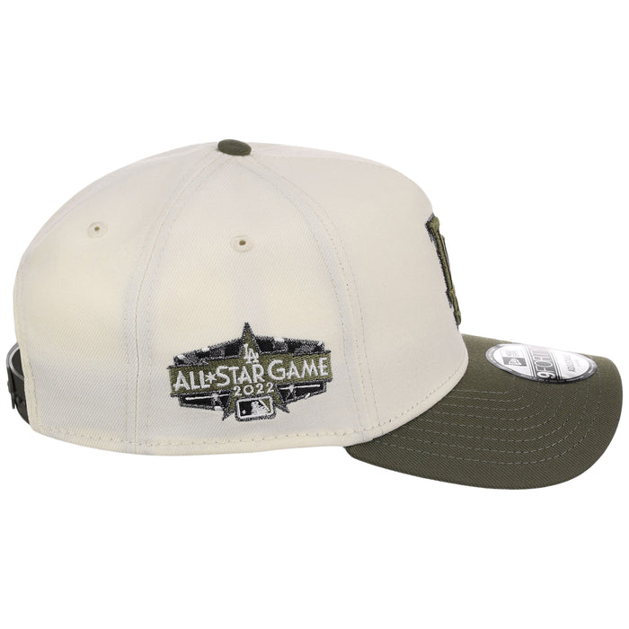 Los Angeles Dodgers MLB Chrome Olive New Era 9FORTY
