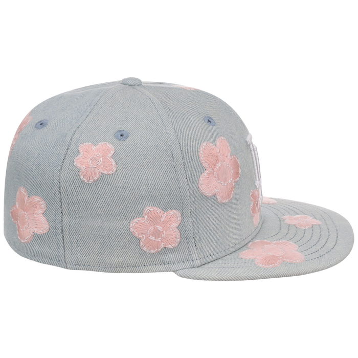 Los Angeles Dodgers MLB Denim Flower New Era 59FIFTY