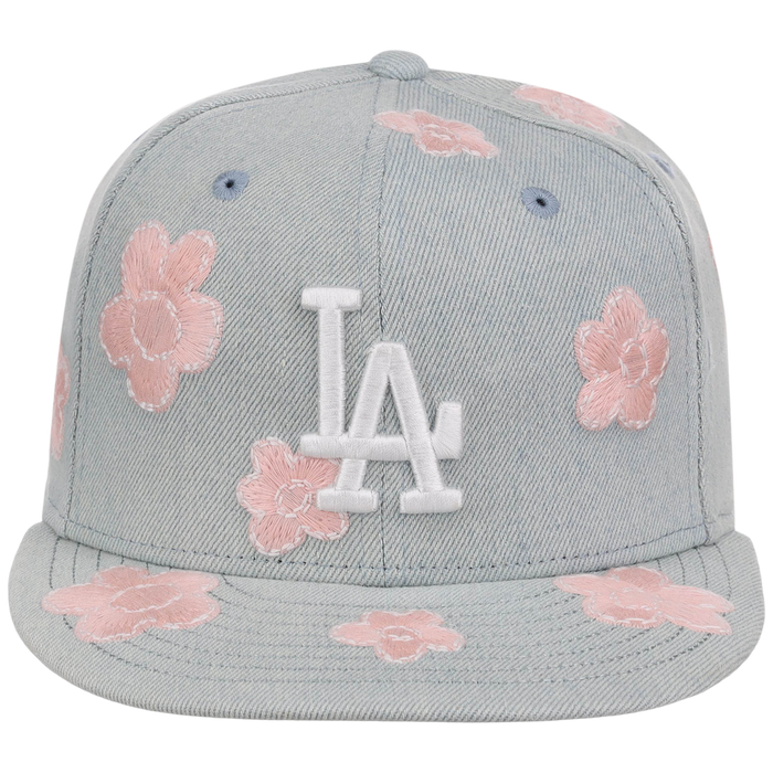 Los Angeles Dodgers MLB Denim Flower New Era 59FIFTY