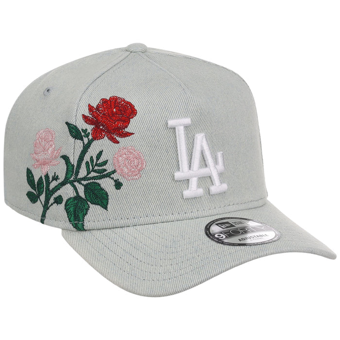 Los Angeles Dodgers MLB Denim Flower New Era 9FORTY