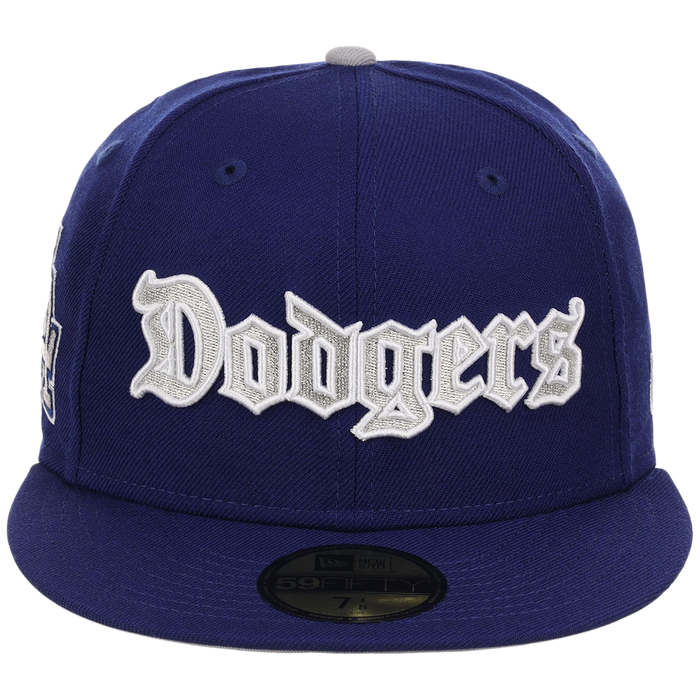 Los Angeles Dodgers Watts Homie Quan x MLB 'Memories Never Die' New Era 59FIFTY Collection (Dark Royal/Dark Royal/Gray)