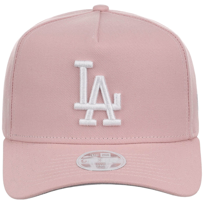 Los Angeles Dodgers Women's New Era 9FORTY Pink A-Frame