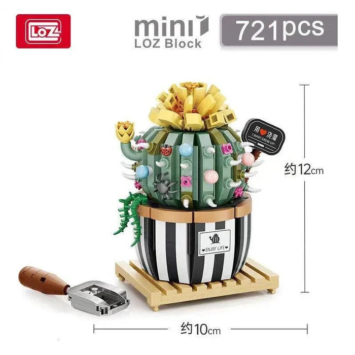 LOZ Mini Micro Plants III Cactus 721 Pce